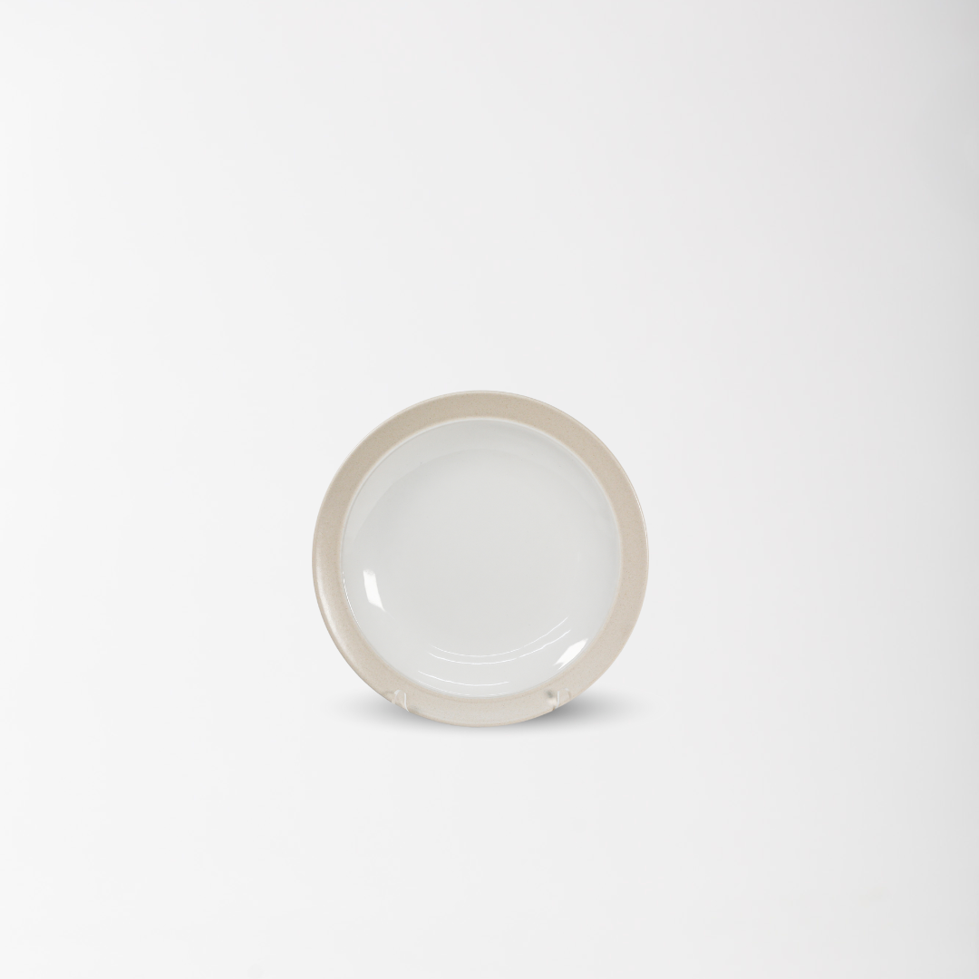 NATURELLE STONE SERIES PPR27/JPR22 Round Plate 27cm/22cm (NBEW)