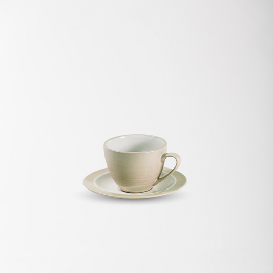 NATURELLE STONE SERIES PCC24 & JSC15 Tea Cup 240ml With Saucer