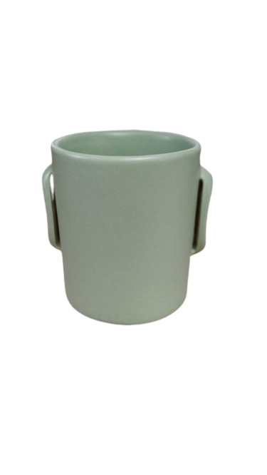 ANELLO Series Ceramic Handless Cup 240ml With Saucer
