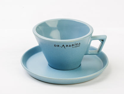 Dr. Arabica Professional Series - TML05/TML06/TML07 Cappuccino 180ml & 250ml Cup & Saucer