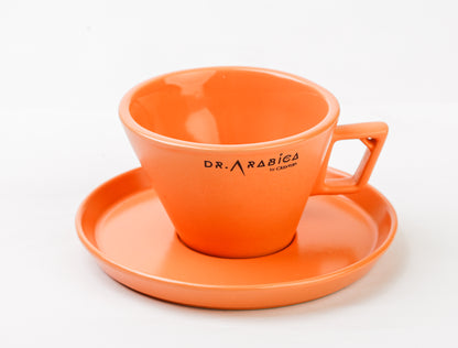 Dr. Arabica Professional Series - TML05/TML06/TML07 Cappuccino 180ml & 250ml Cup & Saucer