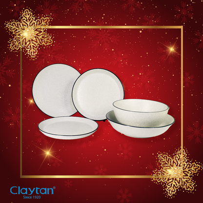 Christmas Edition Table Setting for 2 & 4 pax