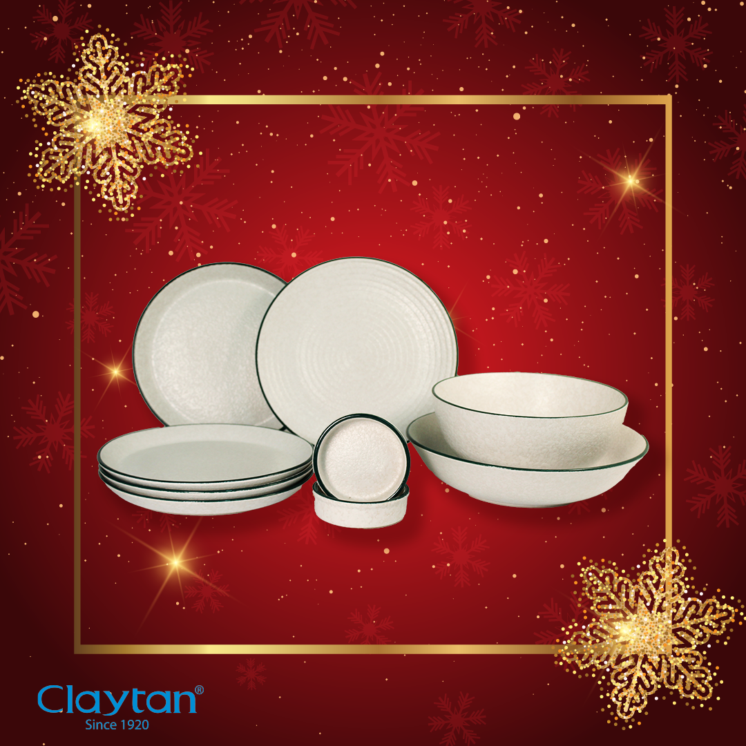 Christmas Edition Table Setting for 2 & 4 pax