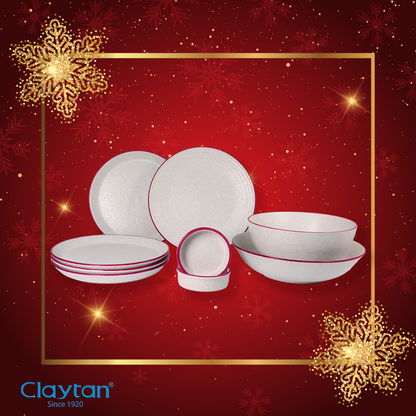 Christmas Edition Table Setting for 2 & 4 pax