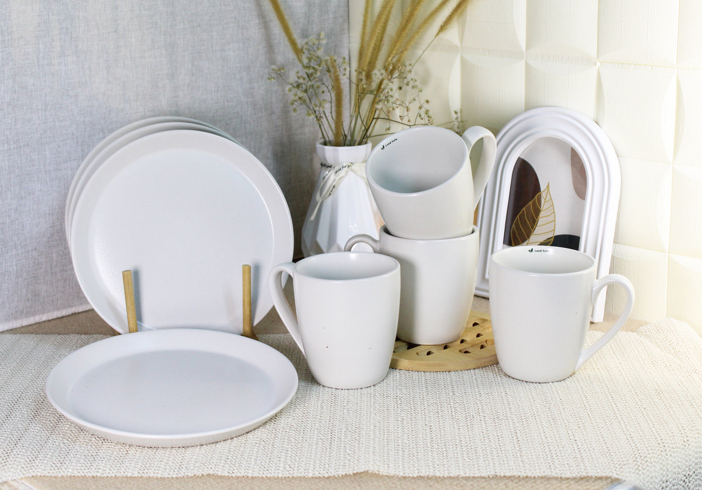 4-Piece Plates and Mugs from RM68