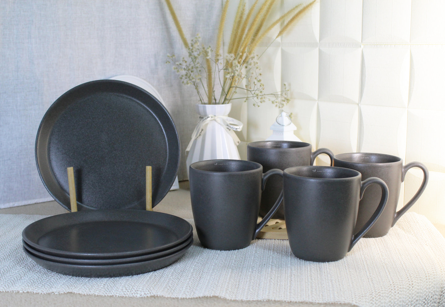 4-Piece Plates and Mugs from RM68