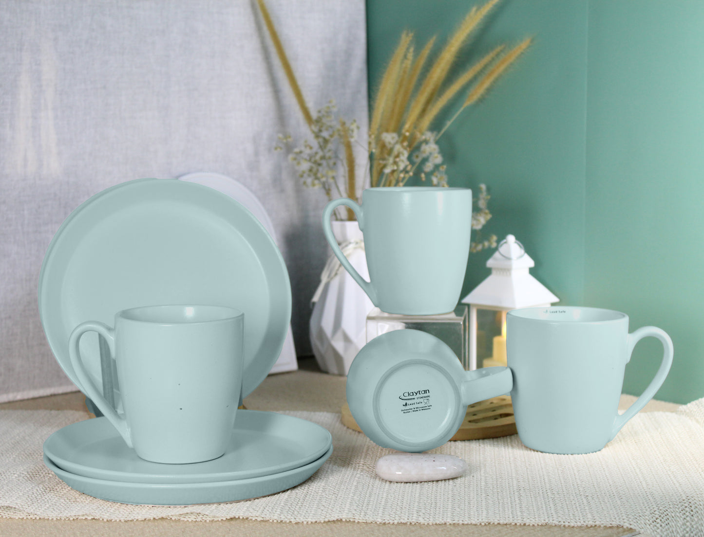 4-Piece Plates and Mugs from RM68