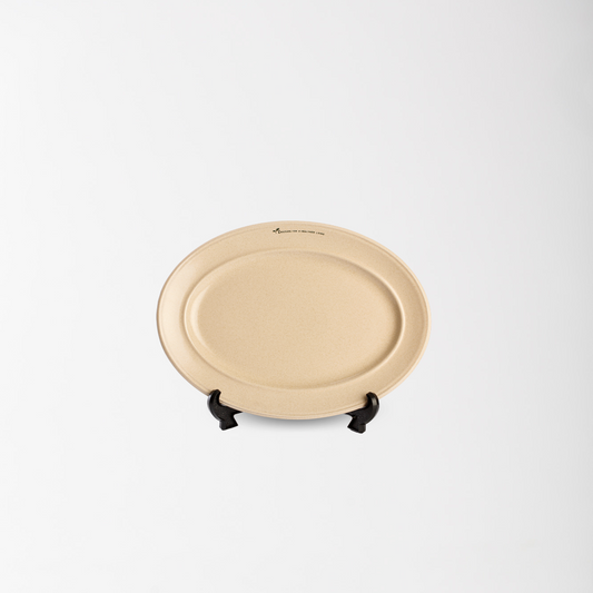 SPECKLE BEIGE SPO25/SPO30/SPO36/ Oval Platter (SE)