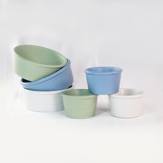 FUSION TMF56 & TMF57 Fusion Ramekin Ribbed Bowl 8.5cm & 13cm